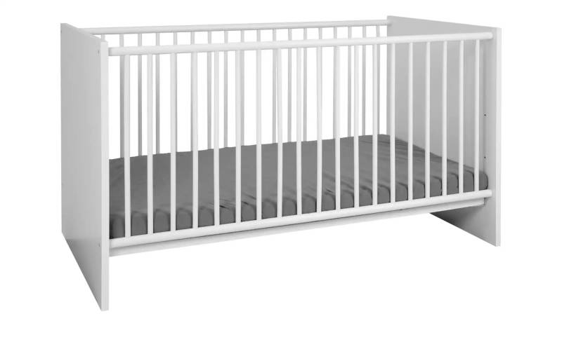 Kinderbett   ¦ weiß ¦ Maße (cm): B: 78 H: 83 Baby > Babymöbel > Babybetten - Möbel Kraft
