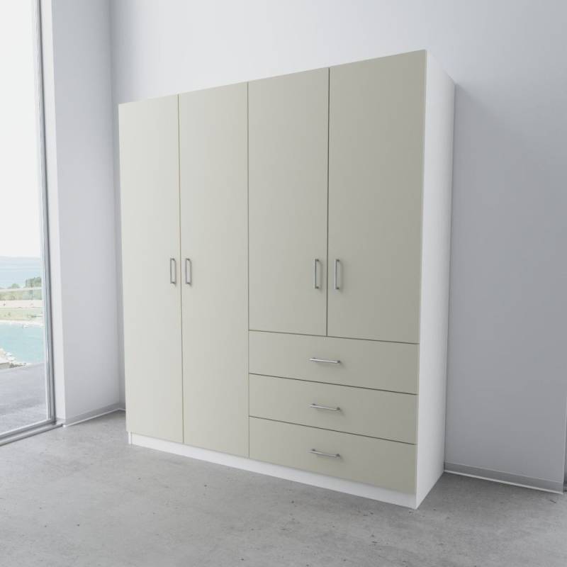 Kinderschrank - Weiß "Ayla"