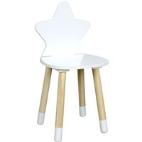 Kinderstuhl Star, weißer Stern Kinderstuhl Star, weißer Stern