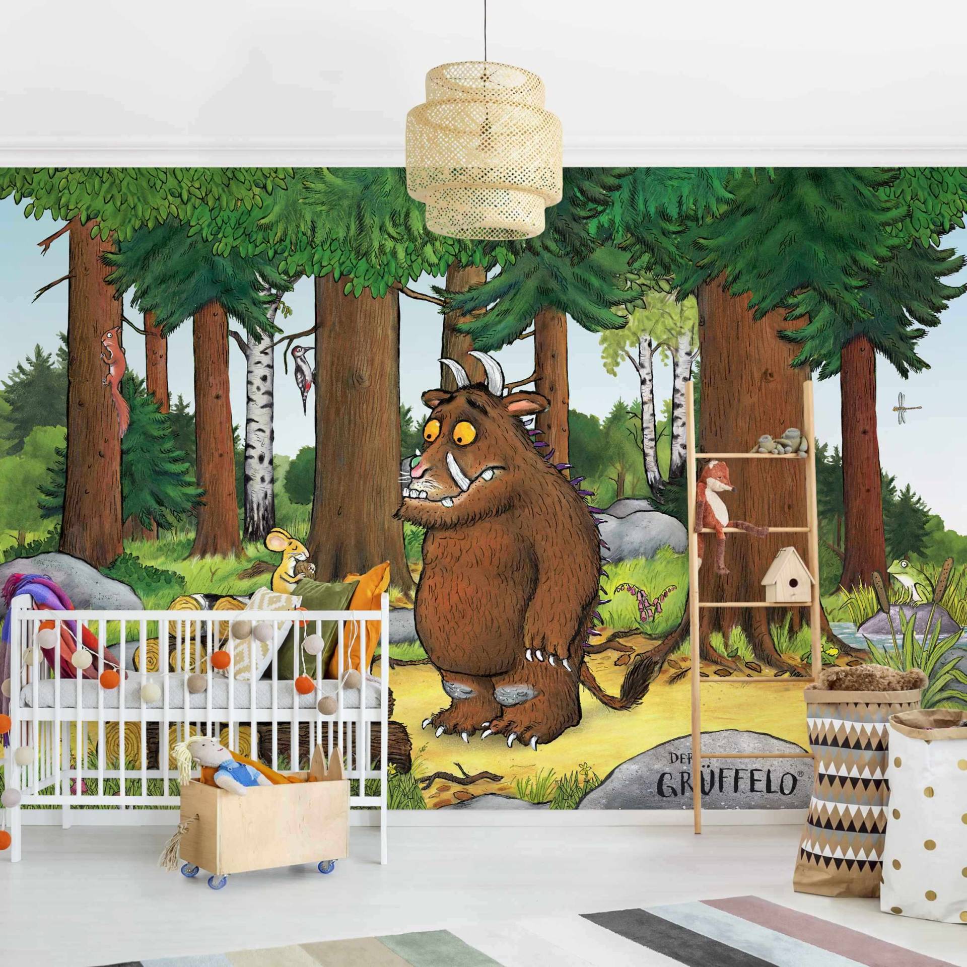 Fototapete Grüffelo - Trifft die Maus