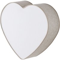 Kinderzimmerlampe Decke Leinen Herz L: 42 cm Beige 2x E27 Kinderzimmerlampe Decke Leinen Herz L: 42 cm Beige 2x E27 von TK Lighting