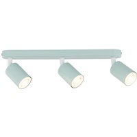 Kinderzimmerlampe Decke Mint L: 52 cm Metall 3-flammig GU10 von TK Lighting