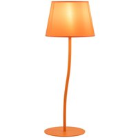 Kinderzimmerlampe Tisch Orange H: 37cm klein E27 Metall Stoff Kinderzimmerlampe Tisch Orange H: 37cm klein E27 Metall Stoff von TK Lighting