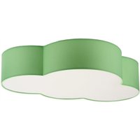 Kinderzimmerleuchte Decke Wolke blendarm 4x E27 Grün Kinderzimmerleuchte Decke Wolke blendarm 4x E27 Grün von TK Lighting