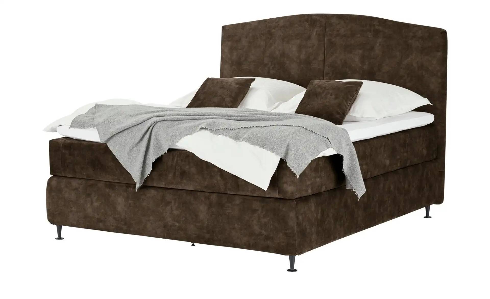 Kings and Queens Boxspringbett Skyer ¦ braun ¦ Maße (cm): B: 204 H: 132 Betten > Boxspringbetten > Boxspringbetten 180x200 - Höffner Kings and Queens Boxspringbett Skyer ¦ braun ¦ Maße (cm): B: 204 H: 132 Betten > Boxspringbetten > Boxspringbetten 180x200 - Höffner