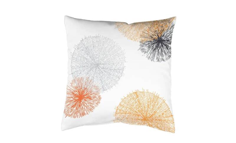 HOME Wohnideen Kissen   ¦ orange ¦ Maße (cm): B: 50 H: 50 Dekokissen & Decken > Kissen > Dekokissen - Höffner