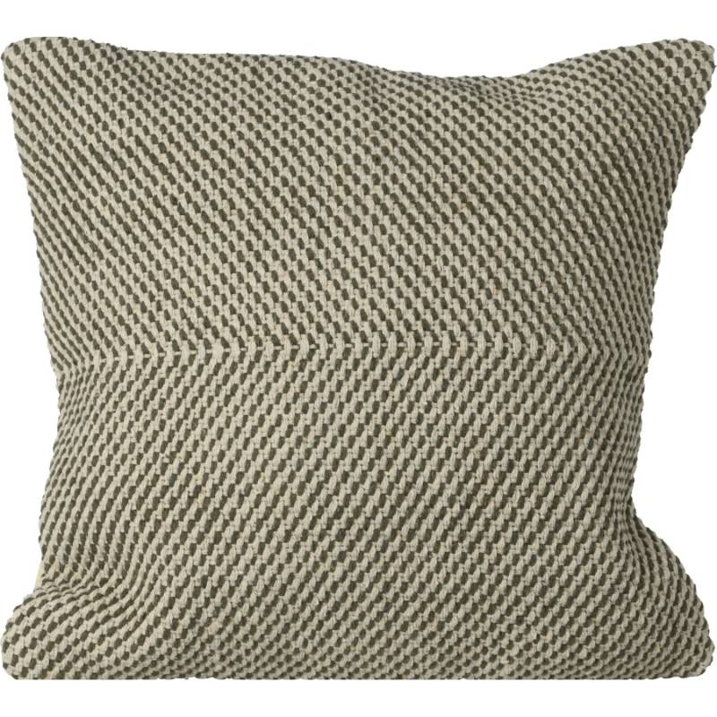Kissen Knit-Muster 45 cm x 45 cm Grün