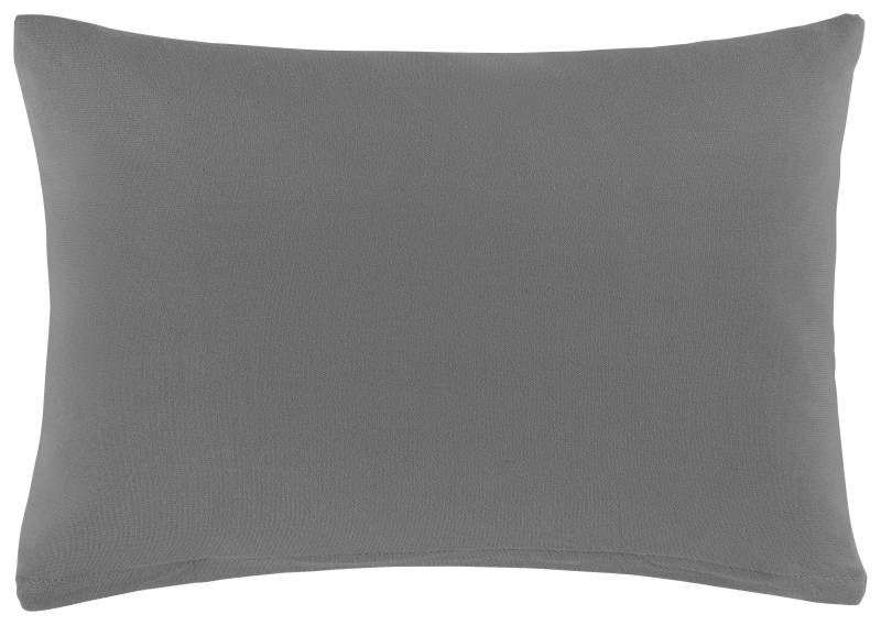 Kissenhüllen-Set Basic Anthrazit ca. 40x60cm, 2er Set