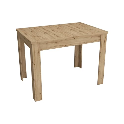 haaus Kitchen Table Zeta, Artisan Oak, 102 x 69 x 75 cm haaus Kitchen Table Zeta, Artisan Oak, 102 x 69 x 75 cm von haaus