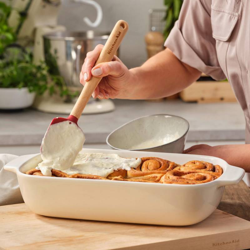 Kitchenaid AUFLAUFFORM Creme, Weiß