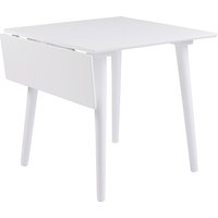 Klapptisch Lotta 80/105x80cm, MDF Weiß