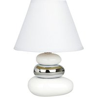 Klassische Tischleuchte Tischlampe in Silber von Rabalux