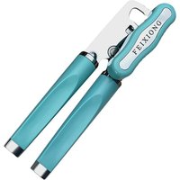 Klassischer Multifunktions-Dosenöffner und Flaschenöffner Einfach zu bedienen, Rasiermesser Sharp Edelstahl Schneidrad, weiche ergonomische Griffe, Klassischer Multifunktions-Dosenöffner und Flaschenöffner Einfach zu bedienen, Rasiermesser Sharp Edelstahl Schneidrad, weiche ergonomische Griffe,