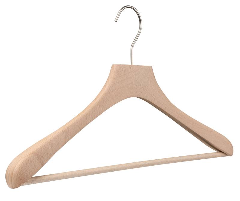 Kleiderbügel Duo Silk mit Steg Herren