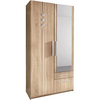priess Kleiderschrank, 1-bis 5-türig, mit silberfarbigen Applikationen von Priess