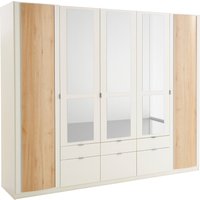 priess Kleiderschrank, mit gerundeten Elementen auf den Außentüren von Priess