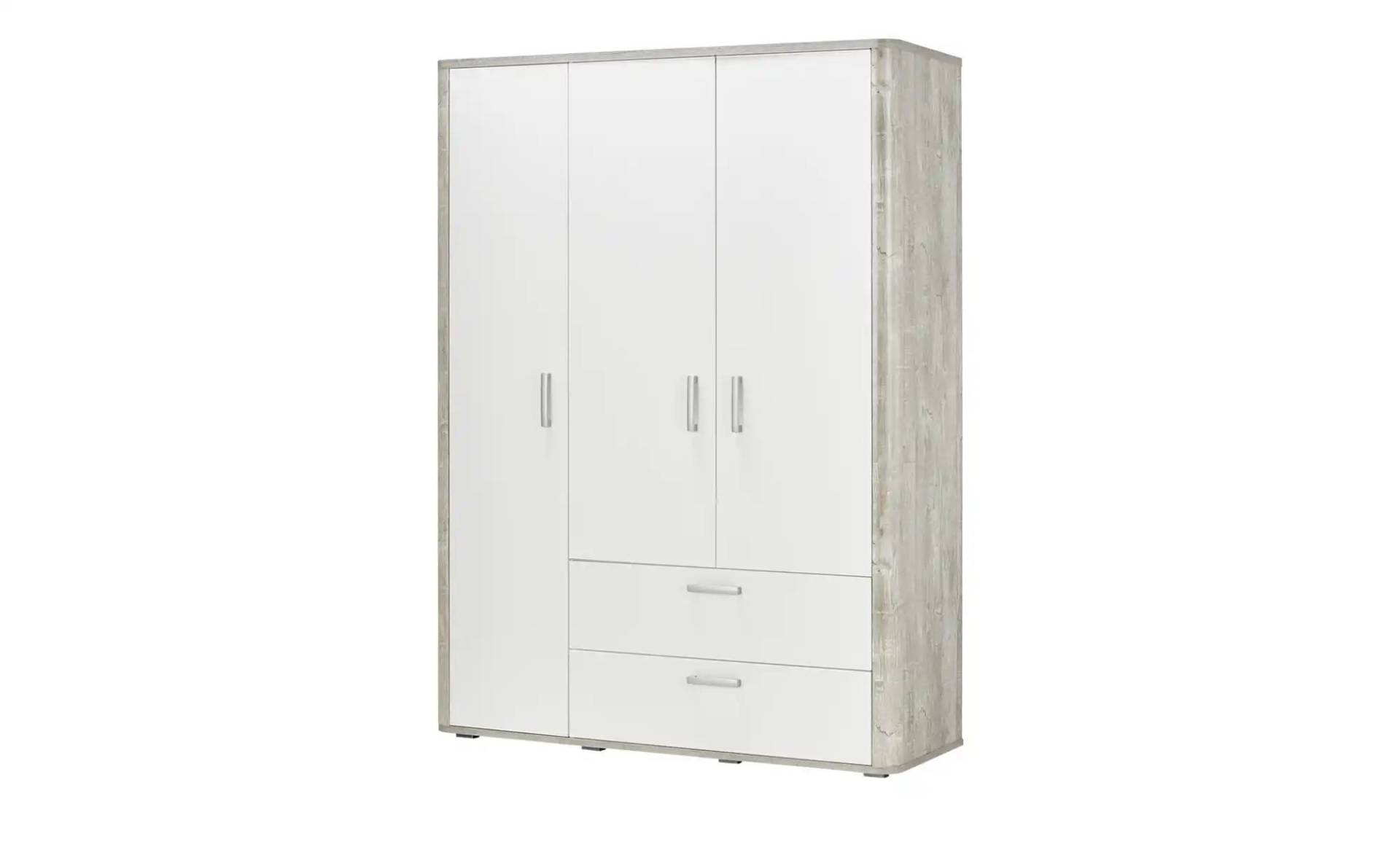 Kleiderschrank 3-türig   ¦ weiß ¦ Maße (cm): B: 138 H: 189 T: 51.0 Baby > Babymöbel > Babykleiderschränke - Möbel Kraft