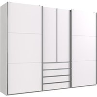 Kleiderschrank 4trg MAGIC von FRESHTOGO Weiß