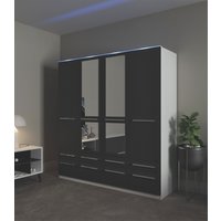 priess Kleiderschrank "Schrank Garderobe Wäscheschrank Barcelona in 5 Breiten" viel Stauraum, geräumige Schubkästen, mit Spiegel, MADE IN GERMANY priess Kleiderschrank "Schrank Garderobe Wäscheschrank Barcelona in 5 Breiten" viel Stauraum, geräumige Schubkästen, mit Spiegel, MADE IN GERMANY von Priess