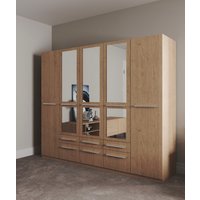 priess Kleiderschrank "Schrank Garderobe Wäscheschrank Barcelona in 5 Breiten", viel Stauraum, geräumige Schubkästen, mit Spiegel, MADE IN GERMANY von Priess