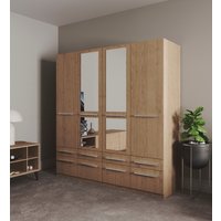priess Kleiderschrank "Schrank Garderobe Wäscheschrank Barcelona in 5 Breiten" viel Stauraum, geräumige Schubkästen, mit Spiegel, MADE IN GERMANY priess Kleiderschrank "Schrank Garderobe Wäscheschrank Barcelona in 5 Breiten" viel Stauraum, geräumige Schubkästen, mit Spiegel, MADE IN GERMANY von Priess