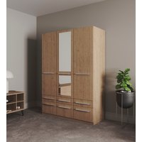 priess Kleiderschrank "Schrank Garderobe Wäscheschrank Barcelona in 5 Breiten" viel Stauraum, geräumige Schubkästen, mit Spiegel, MADE IN GERMANY priess Kleiderschrank "Schrank Garderobe Wäscheschrank Barcelona in 5 Breiten" viel Stauraum, geräumige Schubkästen, mit Spiegel, MADE IN GERMANY von Priess
