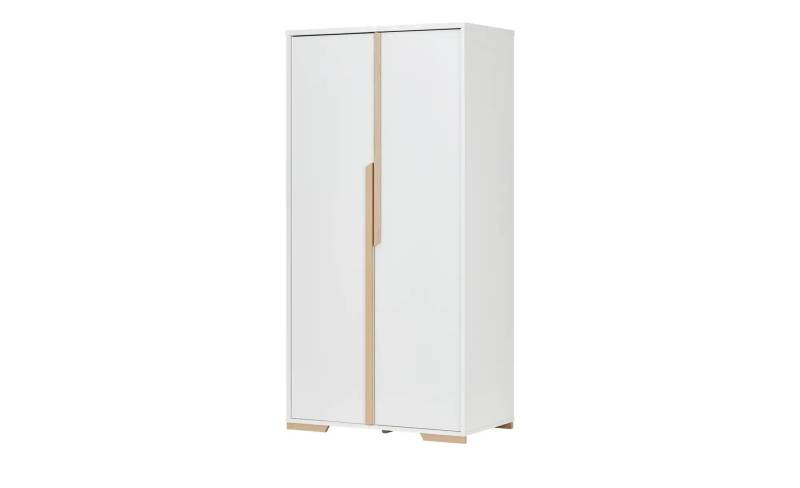 Kleiderschrank  Soe ¦ weiß ¦ Maße (cm): B: 98,5 H: 195 T: 56.0 Baby > Babymöbel > Babykleiderschränke - Höffner