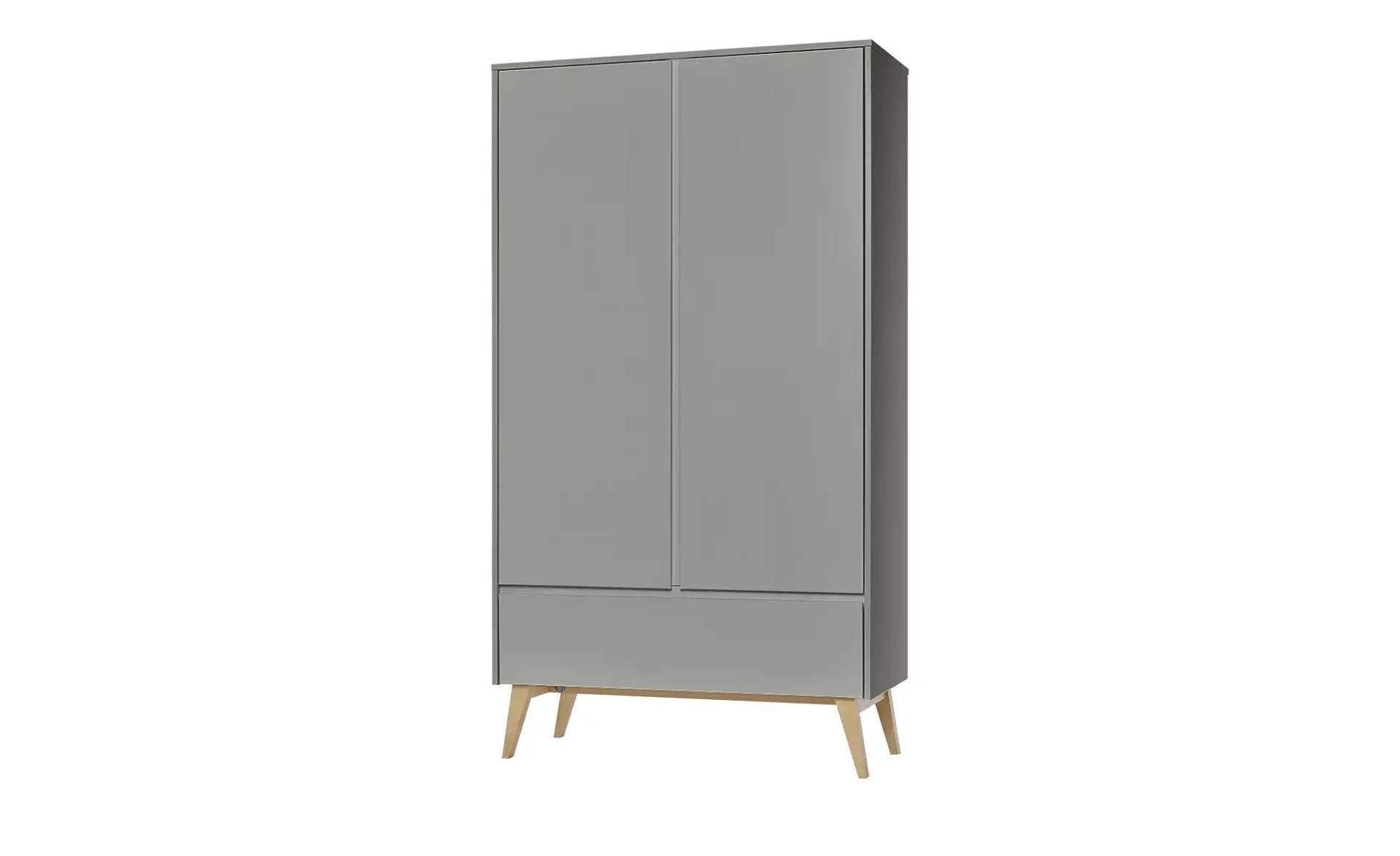 pinio Kleiderschrank  Swing ¦ grau ¦ Maße (cm): B: 100 H: 199,5 T: 52.5 Baby > Babymöbel > Babykleiderschränke - Möbel Kraft