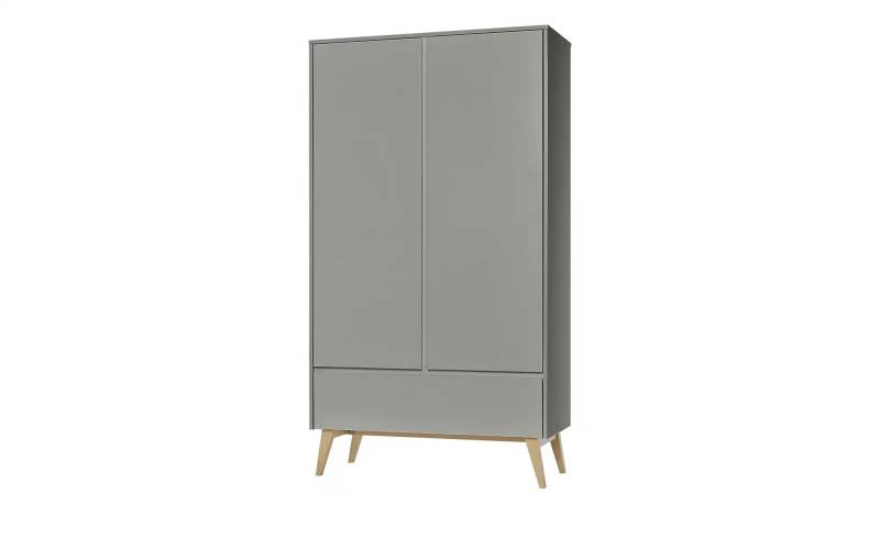 pinio Kleiderschrank  Swing ¦ grau ¦ Maße (cm): B: 100 H: 199,5 T: 52.5 Baby > Babymöbel > Babykleiderschränke - Möbel Kraft