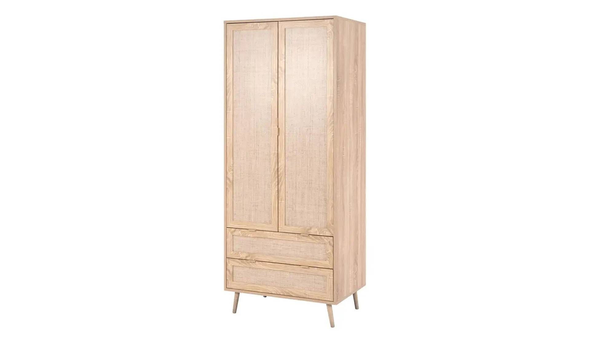 Kleiderschrank   ¦ holzfarben ¦ Maße (cm): B: 80 H: 194,7 T: 55.0 Baby > Babymöbel > Babykleiderschränke - Möbel Kraft