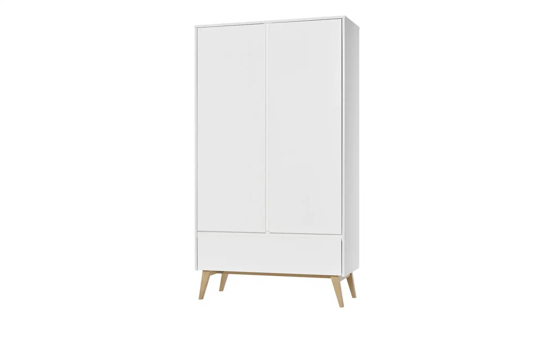 pinio Kleiderschrank  Swing ¦ weiß ¦ Maße (cm): B: 100 H: 199,5 T: 52.5 Baby > Babymöbel > Babykleiderschränke - Möbel Kraft