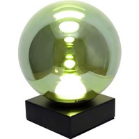 Kleine LED Tischleuchte Schwarz Grün 18 cm 5 W Modern von Eco-Light