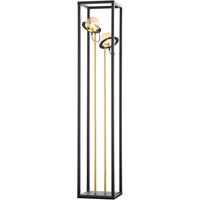 Kleine Stehleuchte Metall Glas 150 cm G9 2-flammig Modern von Zaklad Wielobranzowy Export-Import-Jupiter