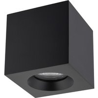 Kleiner Deckenspot Aluminium Glas IP44 B:8,5 cm Schwarz Kleiner Deckenspot Aluminium Glas IP44 B:8,5 cm Schwarz von Nowodvorski