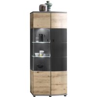 Vitrine DERA 032 Artisan Eiche/Anthrazit