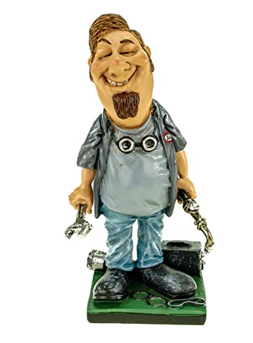 VOGLER Joh. Vogler GmbH Klempner Installateur Funny Beruf Poly Figur Profession 17 cm Neu von VOGLER Joh. Vogler GmbH