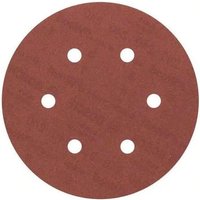 Klettscheibe DSV A/E Durchmesser 150mm, Korngröße 80, 8+1 Löcher, 5 Stück von ATI