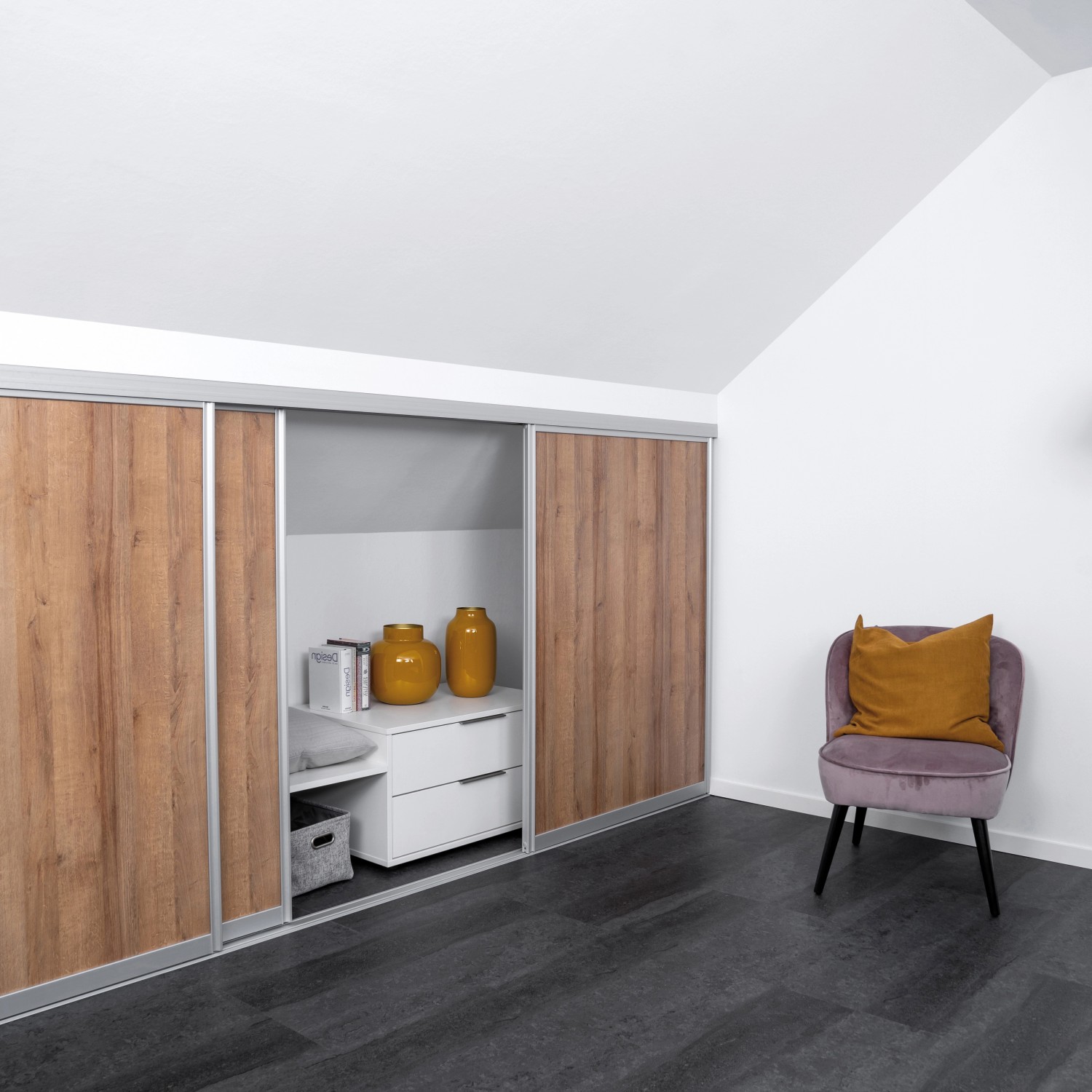 Kniestock-Baupaket Profil Silber Dekor Eiche Country 1022 mm x 1400 mm Kniestock-Baupaket Profil Silber Dekor Eiche Country 1022 mm x 1400 mm von Skyscope