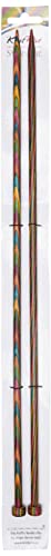 KnitPro Holz Jackenstricknadeln 40cm lang, Stärke 6,5 mm von KnitPro