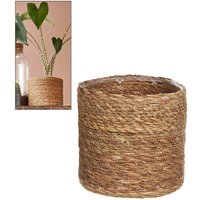 Kokos-Übertopf 'natur' ø 21 cm mit Folieneinsatz