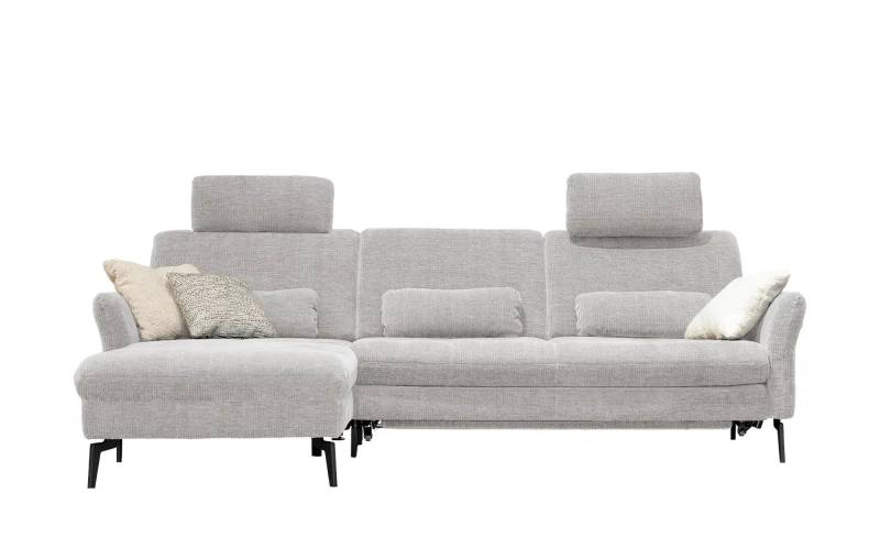 Kollektion Kraft Ecksofa Cord DANTE ¦ silber ¦ Maße (cm): B: 280 H: 91 T: 179.0 Polstermöbel > Sofas > Ecksofas - Möbel Kraft