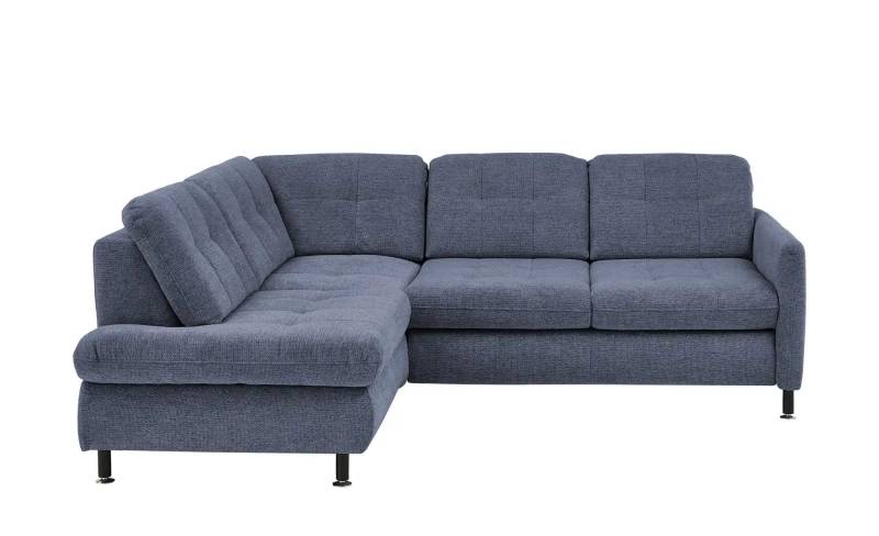 Kollektion Kraft Ecksofa  LIORA ¦ blau ¦ Maße (cm): B: 242 H: 99 T: 210.0 Polstermöbel > Sofas > Ecksofas - Möbel Kraft