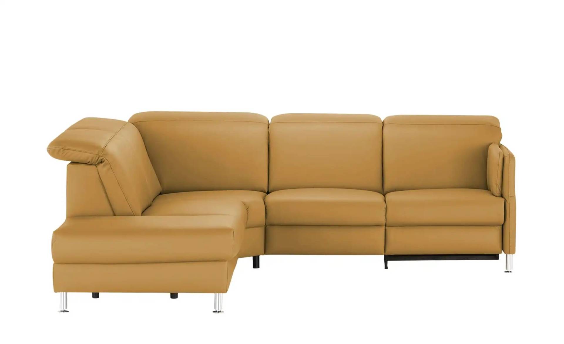 Kollektion Kraft Ecksofa  Leon ¦ gelb ¦ Maße (cm): B: 259 H: 83 T: 236 Polstermöbel > Sofas > Ecksofas - Möbel Kraft