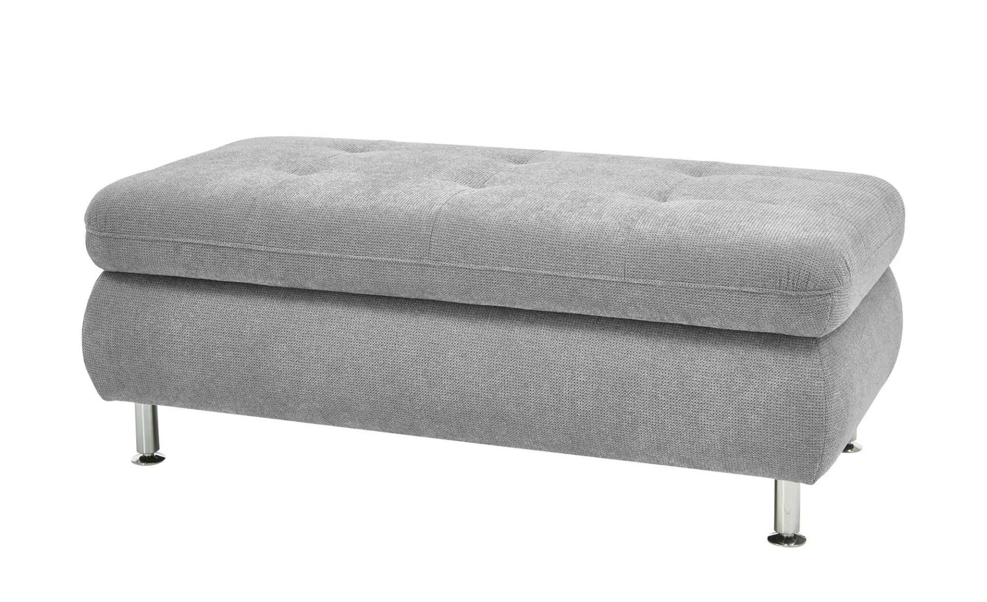 Kollektion Kraft Fußablage mit Stauraum Liora ¦ grau ¦ Maße (cm): B: 129 T: 64.0 Polstermöbel > Hocker - Möbel Kraft