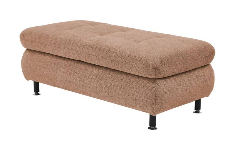 Kollektion Kraft Polsterhocker  Liora ¦ beige ¦ Maße (cm): B: 129 H: 47 T: 64.0 Polstermöbel > Hocker - Möbel Kraft