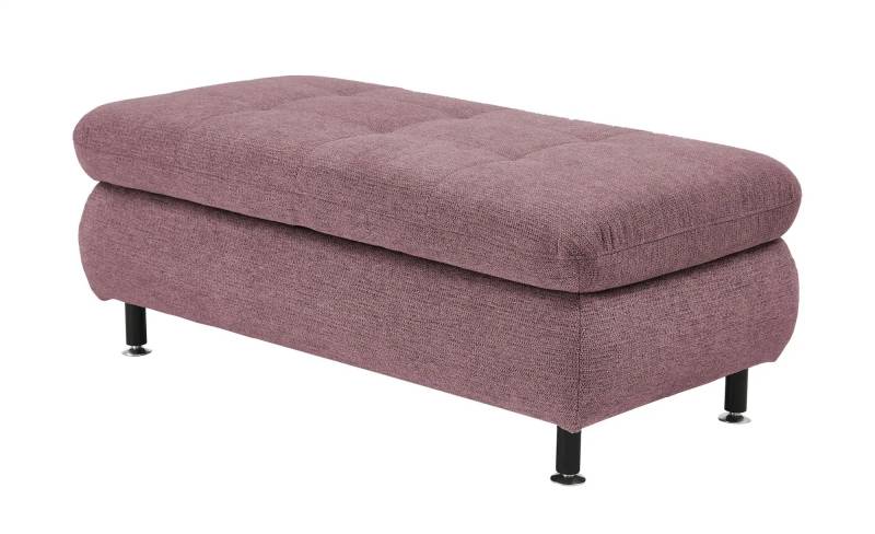 Kollektion Kraft Polsterhocker  Liora ¦ rosa/pink ¦ Maße (cm): B: 129 H: 47 T: 64.0 Polstermöbel > Hocker - Möbel Kraft