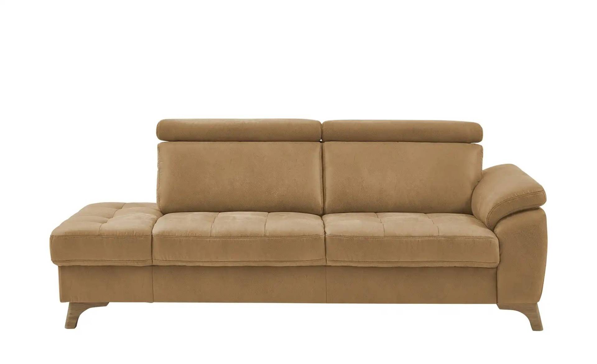 Kollektion Kraft Recamiére  Chloris ¦ braun ¦ Maße (cm): B: 221 H: 107 T: 102.0 Polstermöbel > Ottomanen & Recamiere - Möbel Kraft