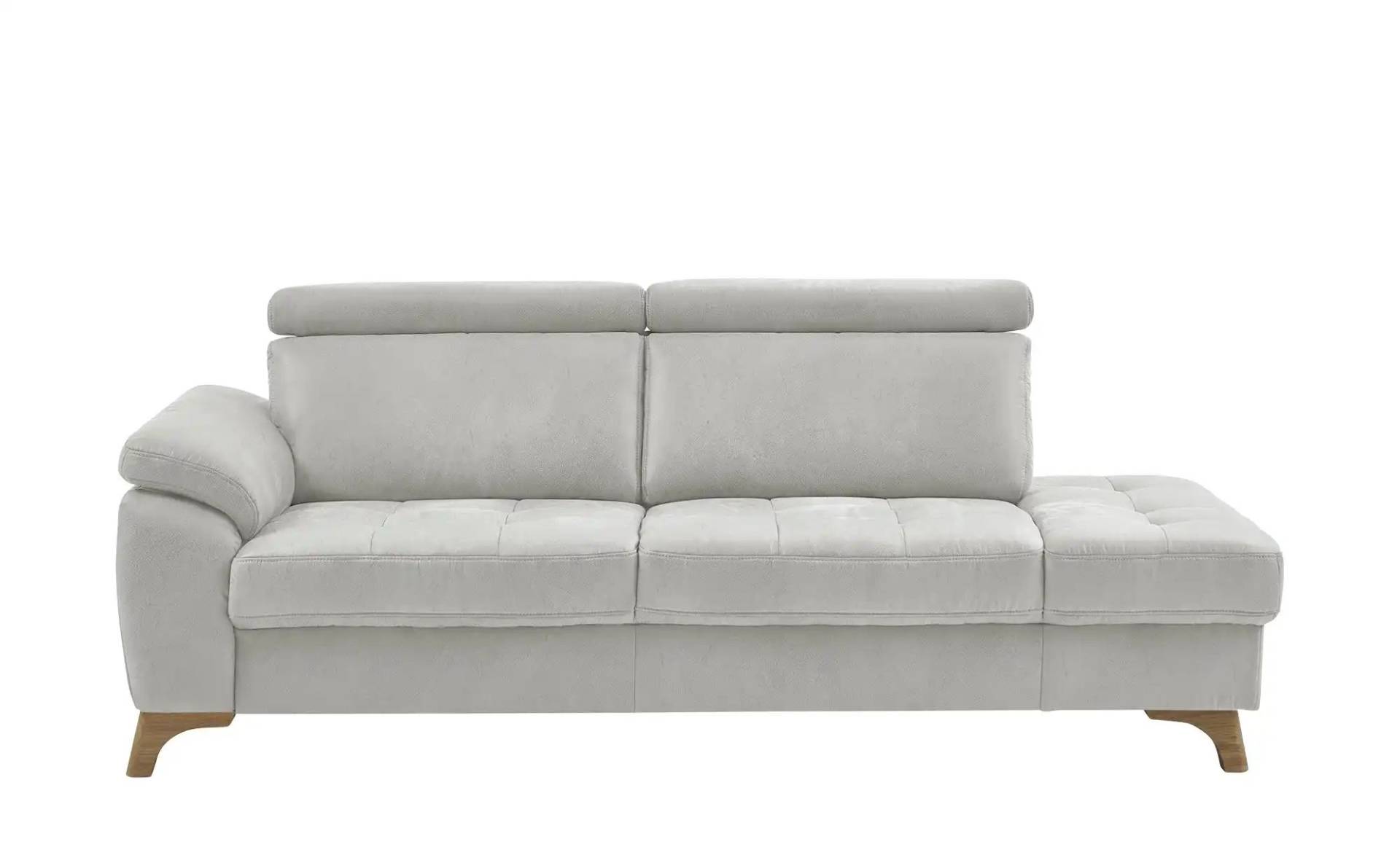Kollektion Kraft Recamiére  Chloris ¦ grau ¦ Maße (cm): B: 221 H: 107 T: 102.0 Polstermöbel > Ottomanen & Recamiere - Möbel Kraft