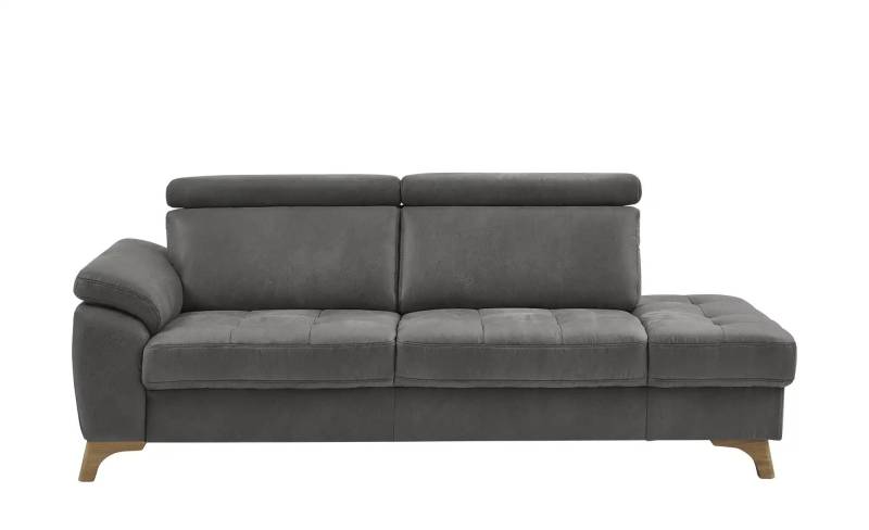 Kollektion Kraft Recamiére  Chloris ¦ grau ¦ Maße (cm): B: 221 H: 107 T: 102.0 Polstermöbel > Ottomanen & Recamiere - Möbel Kraft