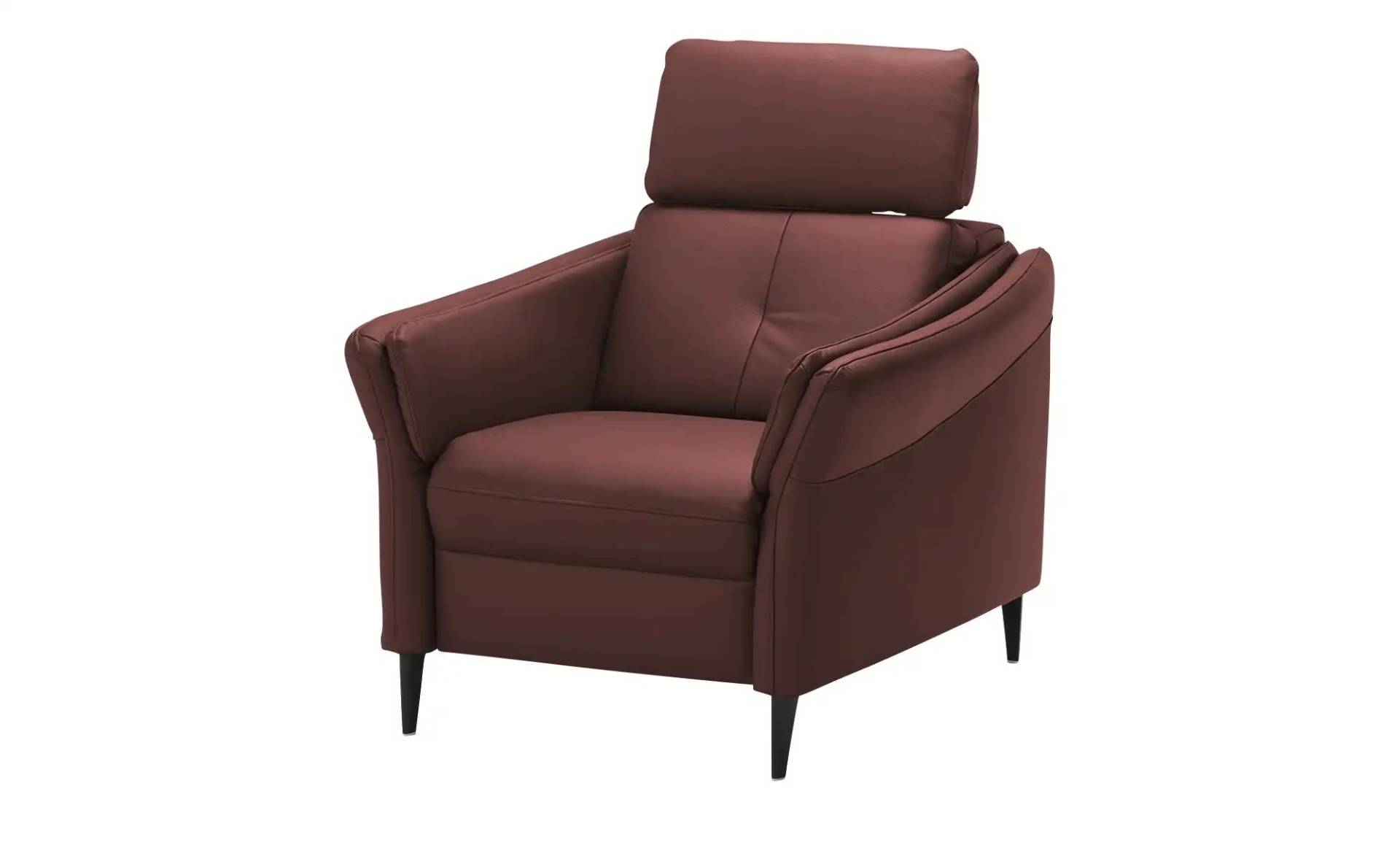 Kollektion Kraft Sessel  Cedrik ¦ rot ¦ Maße (cm): B: 92 T: 95 Polstermöbel > Sessel > Ledersessel - Möbel Kraft